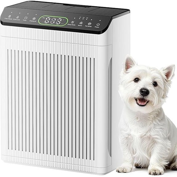 Air Purifier for Large Rooms with Washable Filters