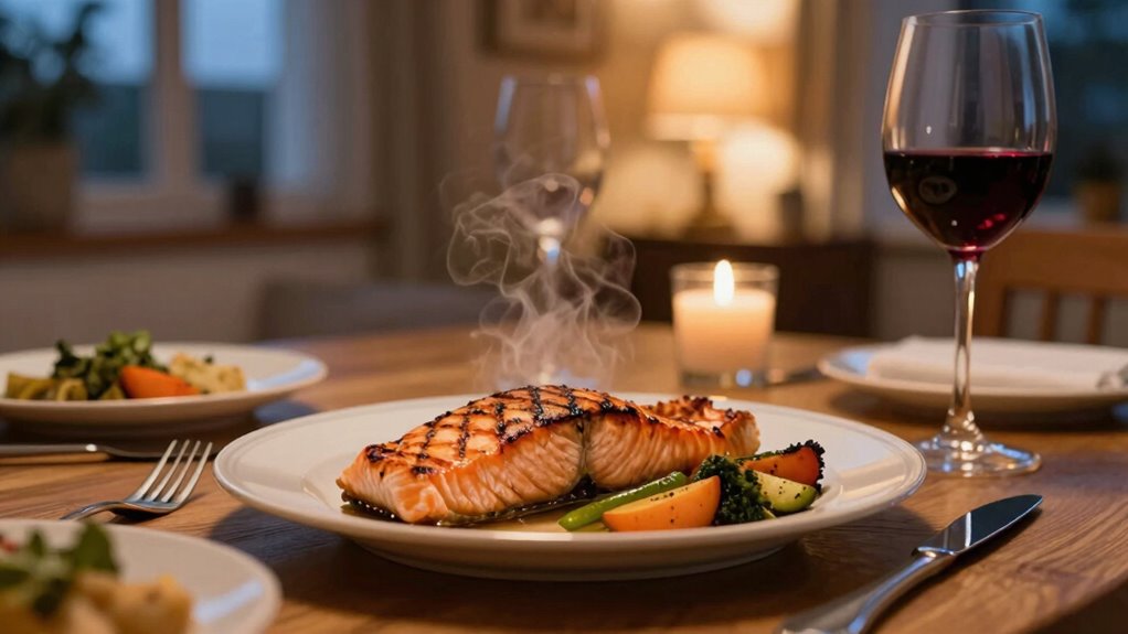 late dinner affects sleep