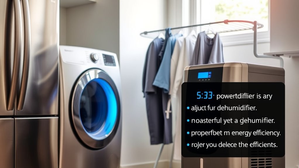 laundry drying dehumidifier considerations