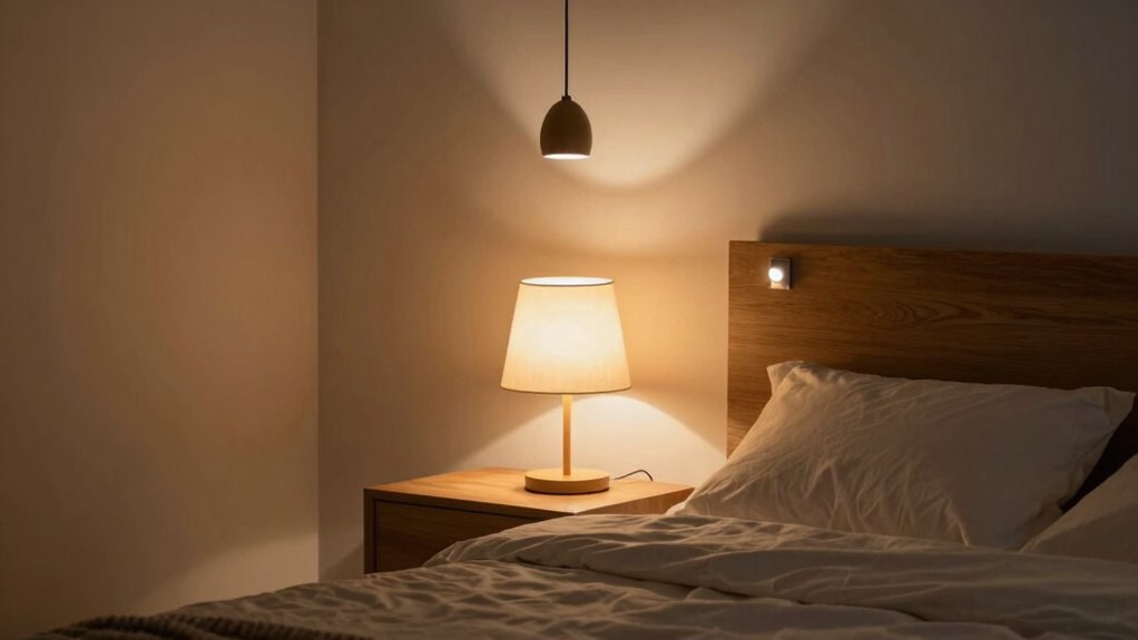 layered lighting creates ambiance