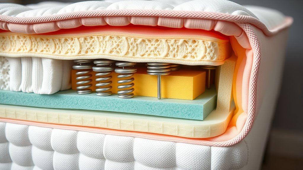 layered support for comfort