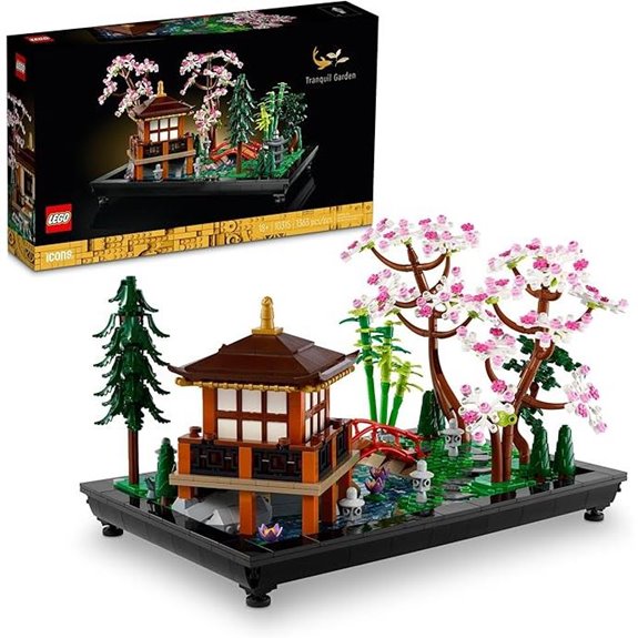 LEGO Icons Tranquil Garden Zen DIY Kit