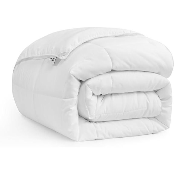 UGG King Comforter Duvet Insert Lightweight Cooling White