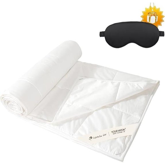 Your Moon Lightweight Wool Comforter - Queen Size