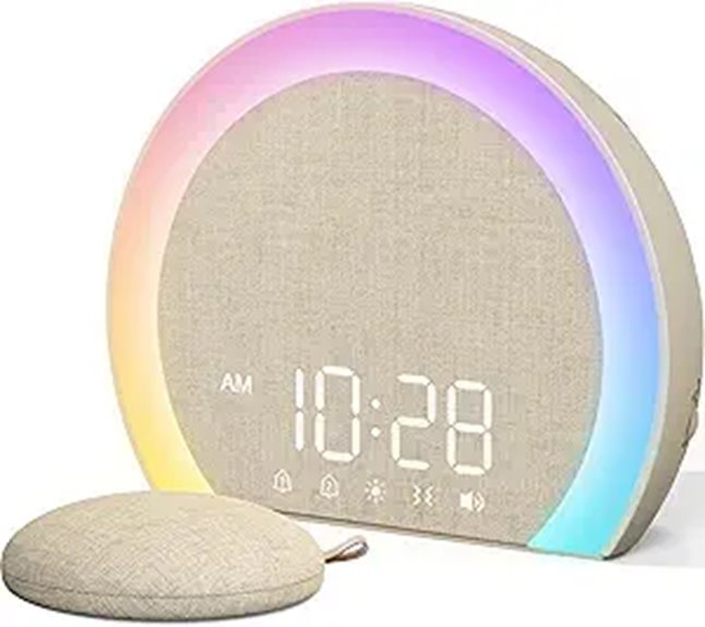 loud alarm with bed shaker