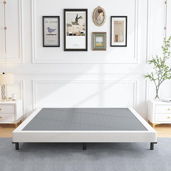 Aldrich Queen Low Profile Metal Box Spring