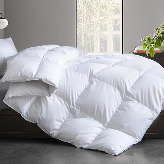 Cosybay Queen Feather Down Fiber Comforter