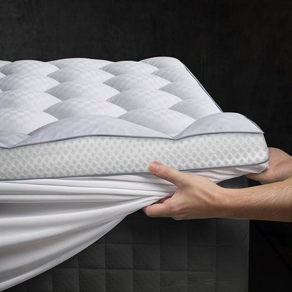 Ultra-Fluffy Memory Foam Mattress Topper Queen