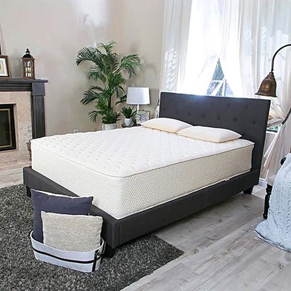 Latex for Less 9-Inch Queen Natural Mattress
