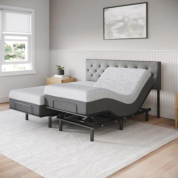 Celestial Aurora Split King Adjustable Bed & Mattress