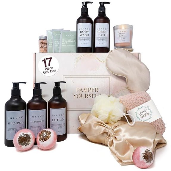 Luxury 17-Piece Gift Set with Bath & Self-Care