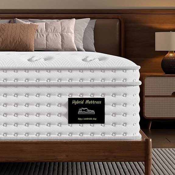 King Extra Firm Hybrid Mattress with Gel Foam
