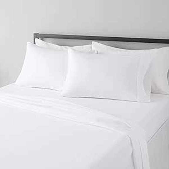 Amazon Basics Luxury Microfiber Bed Sheet Set (King)