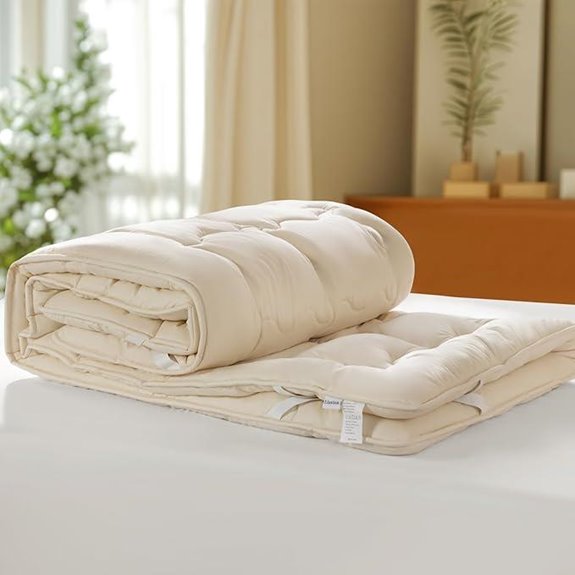 Luxury Organic Wool Mattress Topper (65x80)