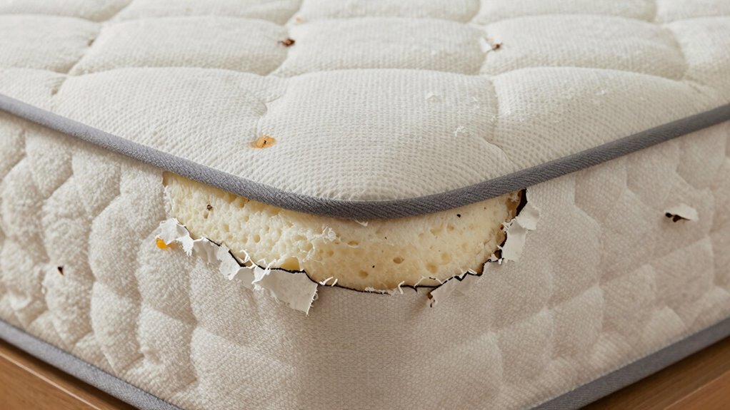 mattress materials deteriorate noise