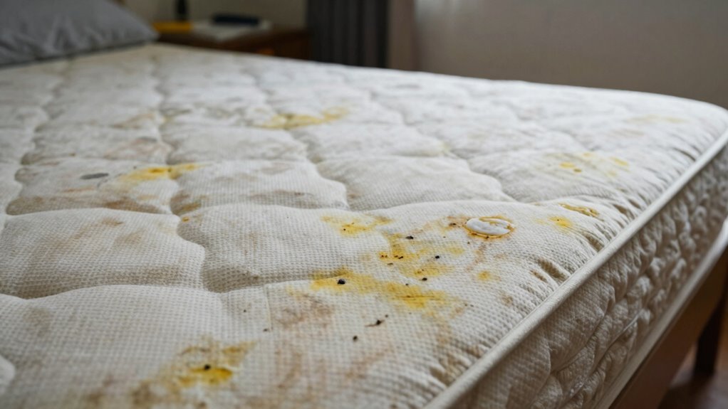 mattress odor from buildup