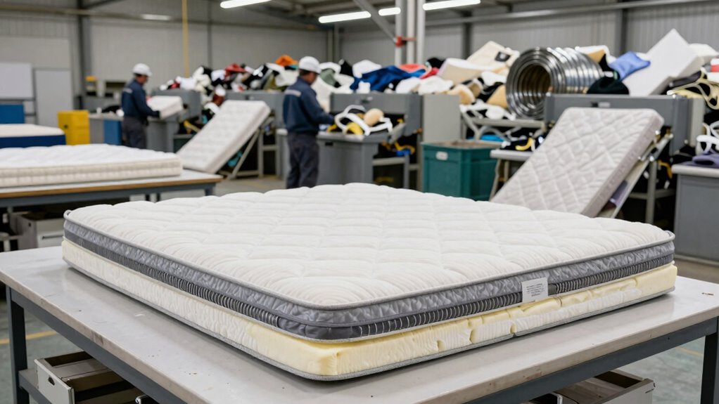 mattress recycling process details
