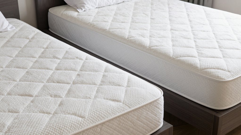 mattress size comparison details