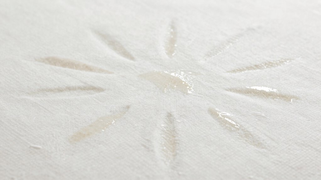 mattress sweat ring causes