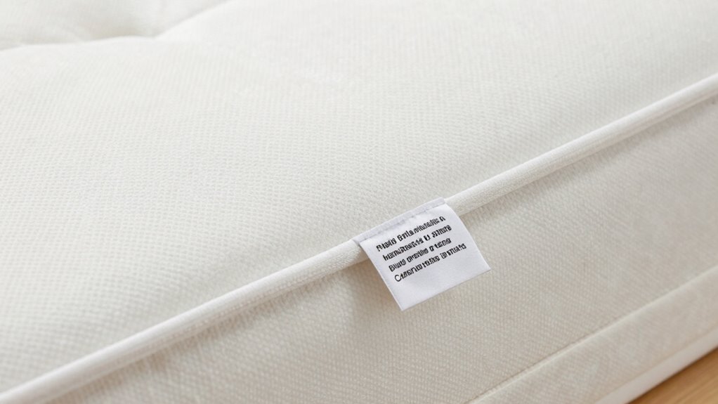 mattress tag legal requirements