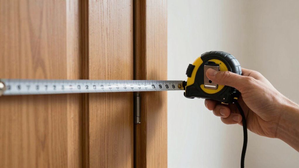 measure door frame dimensions