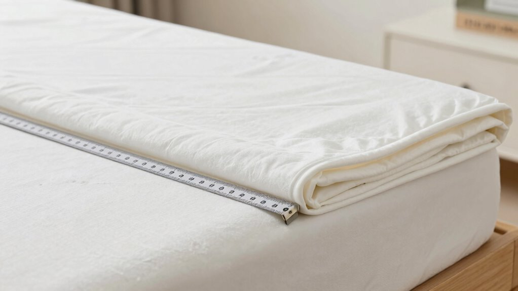 measure mattress depth accurately