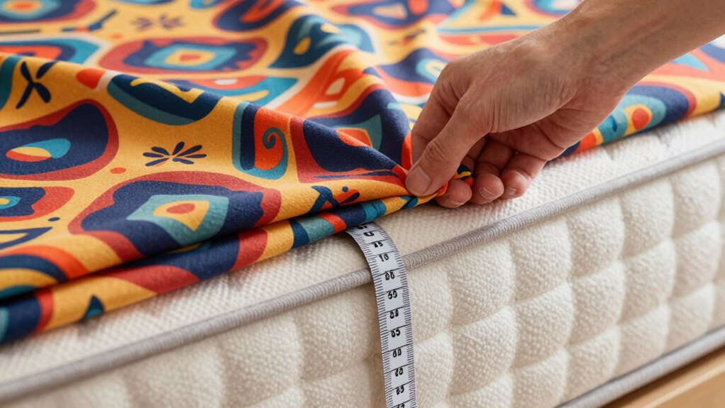 measure mattress depth accurately
