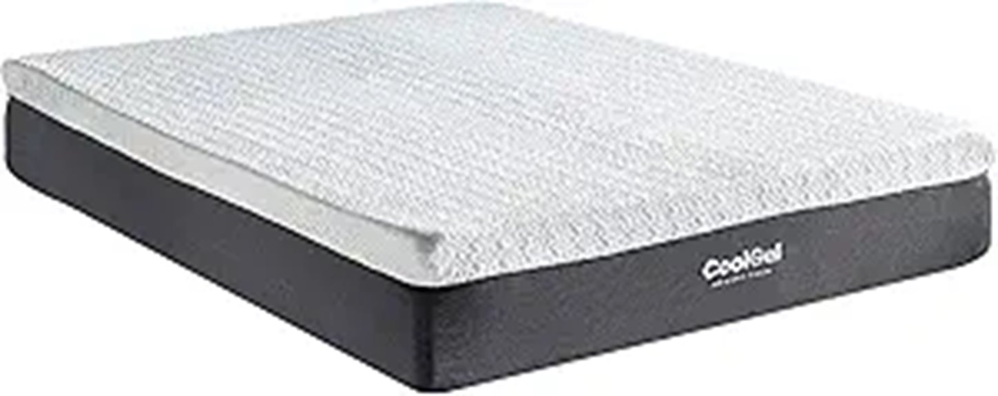 Classic Brands Cool Gel Memory Foam California King Mattress