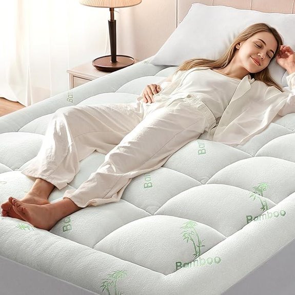 Anluoer Memory Foam Mattress Topper 54x75 Inches