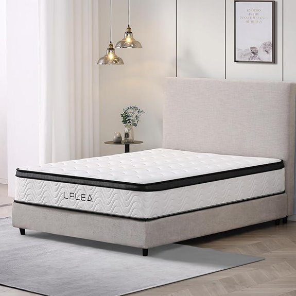 Hybrid Mattress with Memory Foam and Pocket Springs