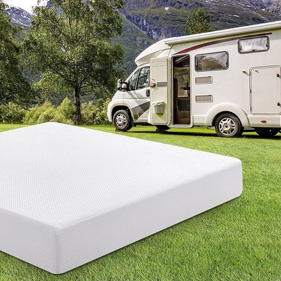 Vipbear 10 Memory Foam RV Mattress with Tencel Cover
