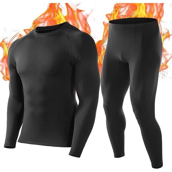 Roadbox Men’s Thermal Base Layer Fleece Set