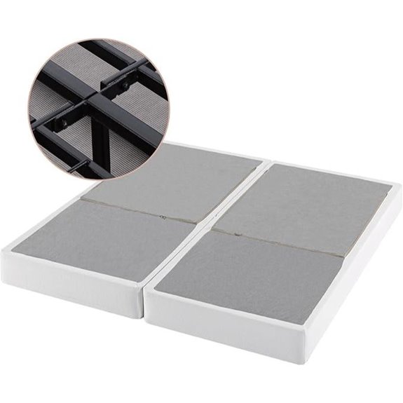 Zinus 9-Inch Metal Box Spring with Cover