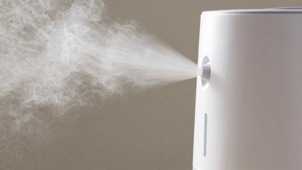 mineral dust from tap