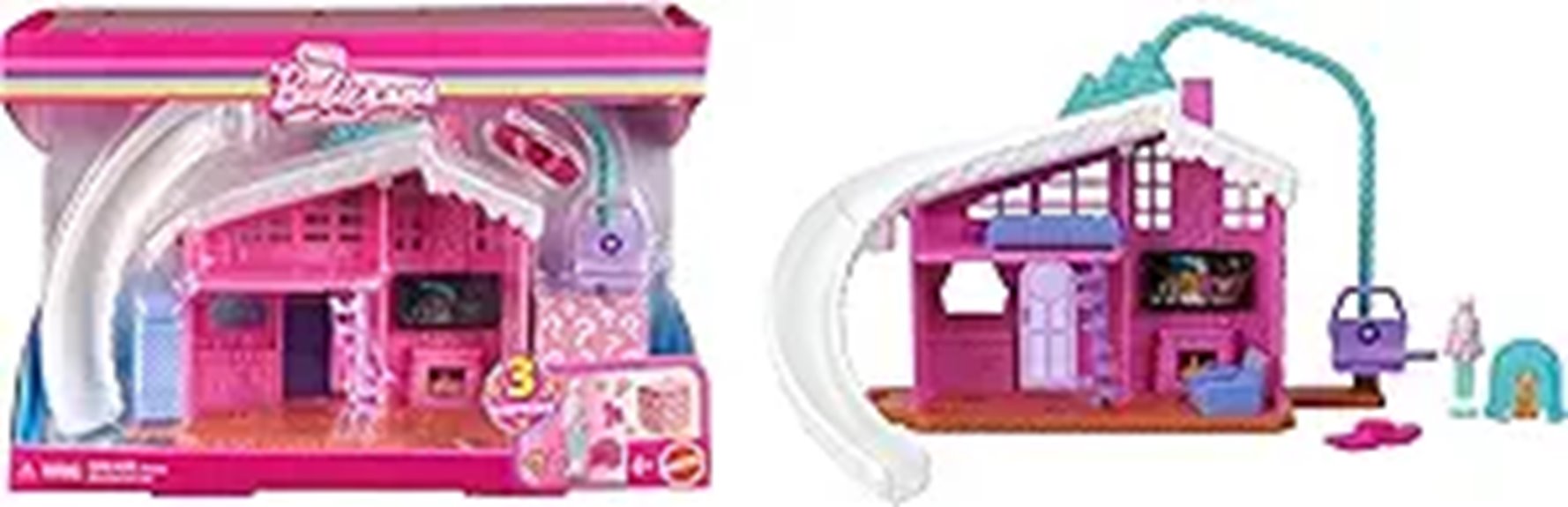 Barbie Mini Land Doll House with Accessories