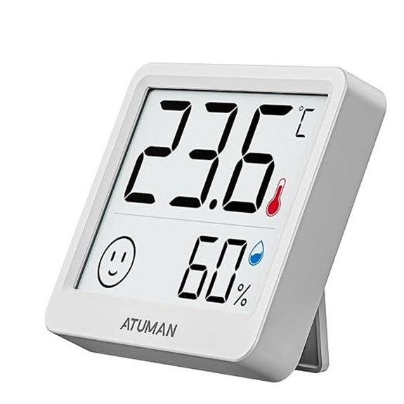 ATuMan Mini Digital Thermometer & Hygrometer