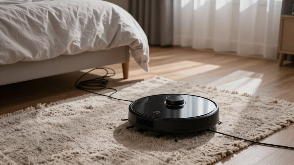 minimize nighttime vacuum noise