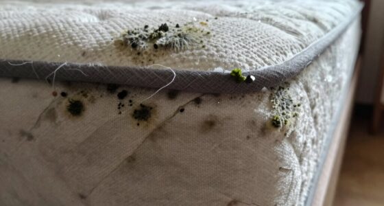 mold growth in mattresses