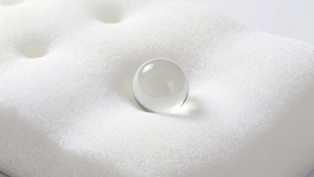 molds slowly for support