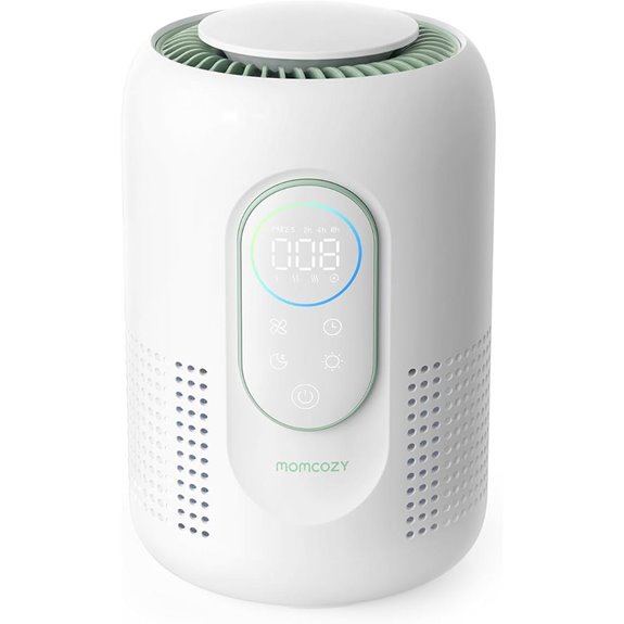 Momcozy Air Purifier with HEPA Filter and Night Light