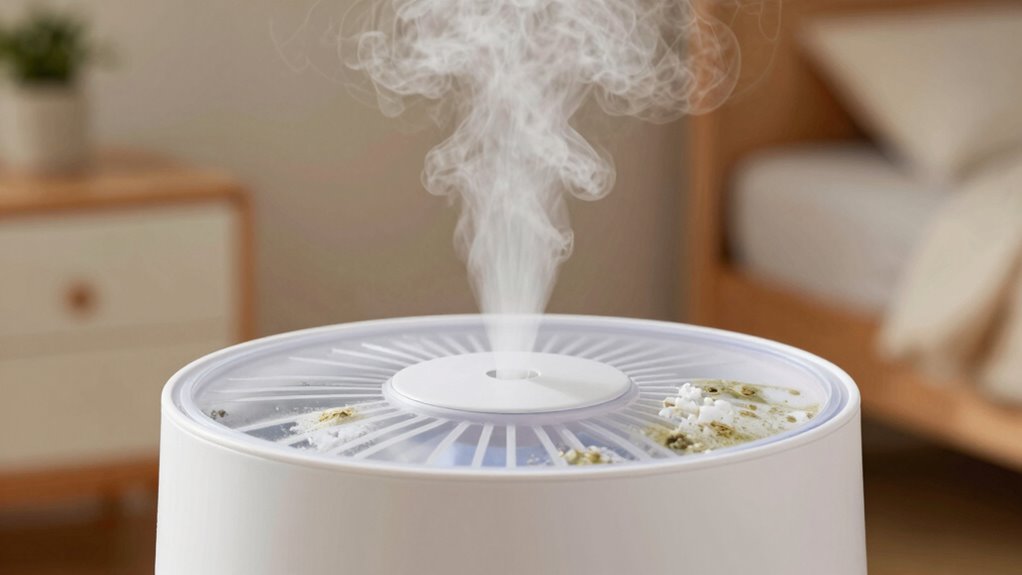 monitor humidifier for mold