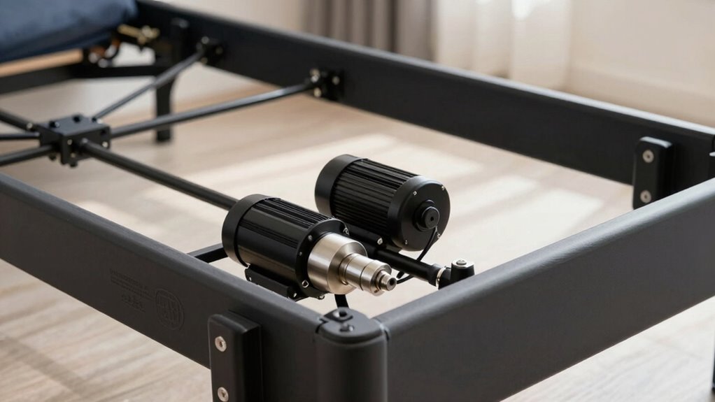 motor types enhance bed comfort