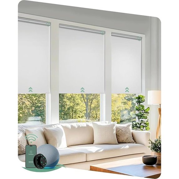 Yoolax Motorized Blinds with Remote and Alexa