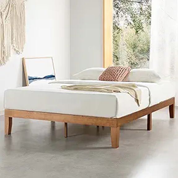 Mellow Naturalista Classic 12-Inch Solid Wood Bed