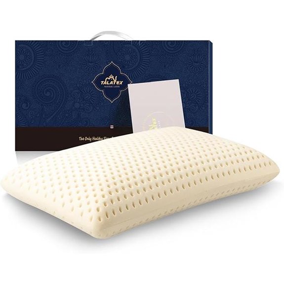 Talatex 100% Natural Latex Pillow with Tencel Cover