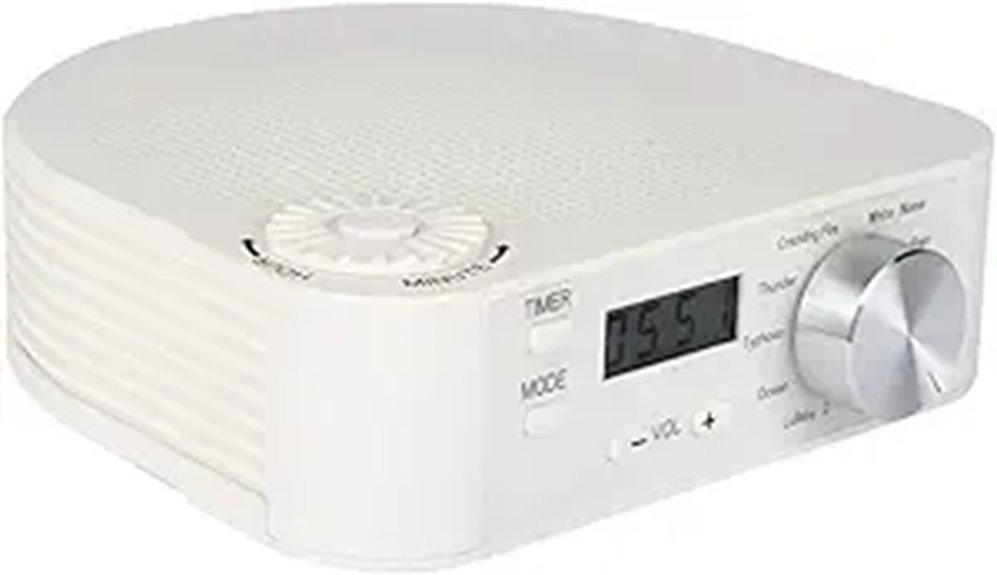 White Noise Machine with Nature & Fan Sounds