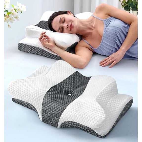 Cervical Neck Pillow for Sleep and Pain Relief