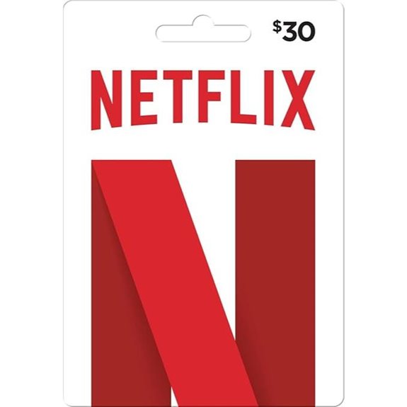 netflix gift card 30