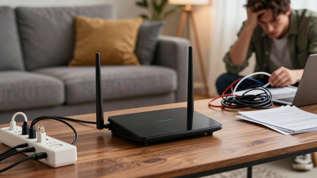 network setup ensures security