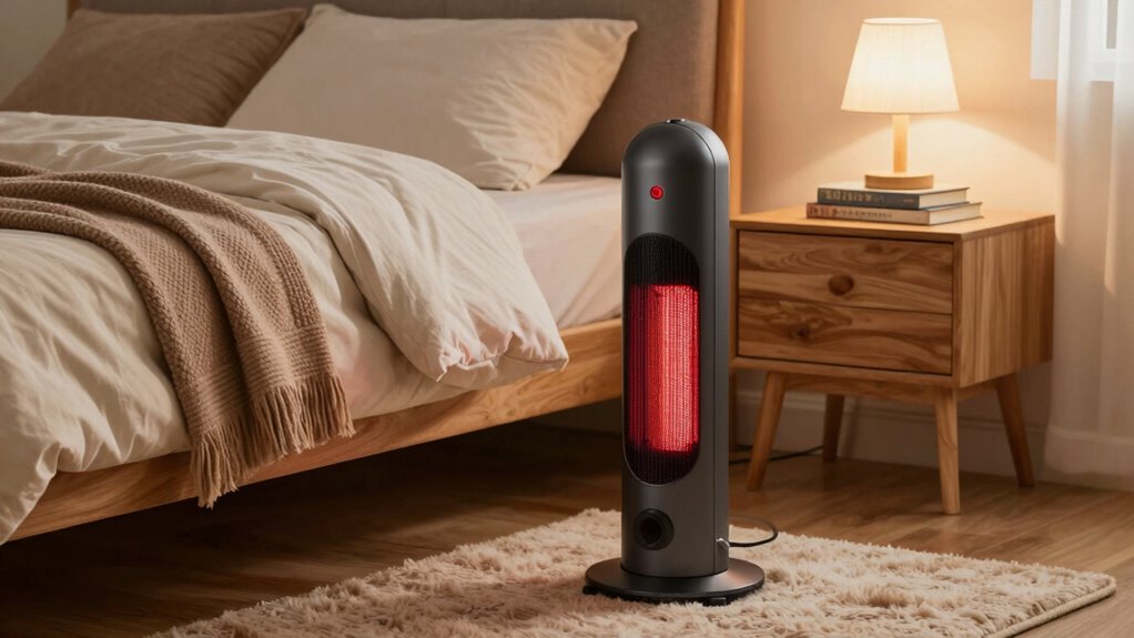 never leave heater unattended